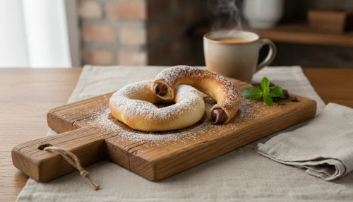 Pretzel met nutella (bestseller)