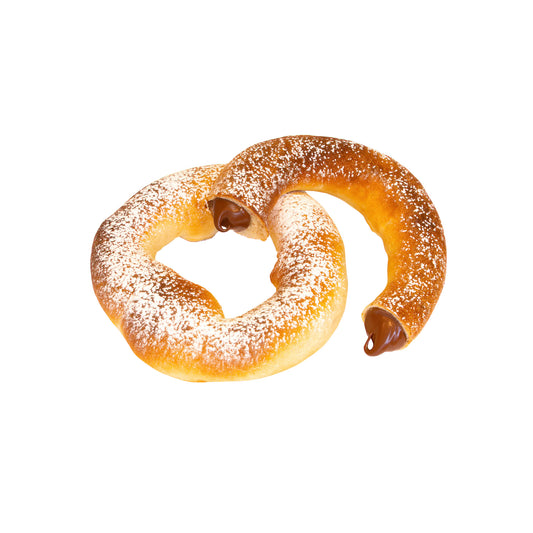 Pretzel met nutella (bestseller)