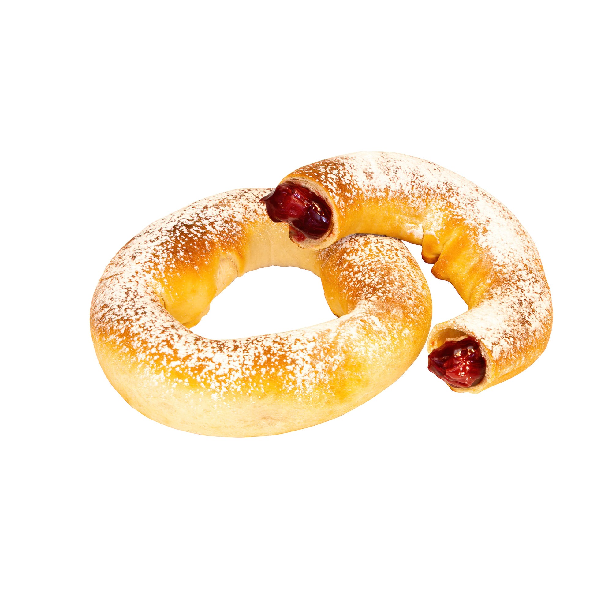 Pretzel met kersen (bestseller)