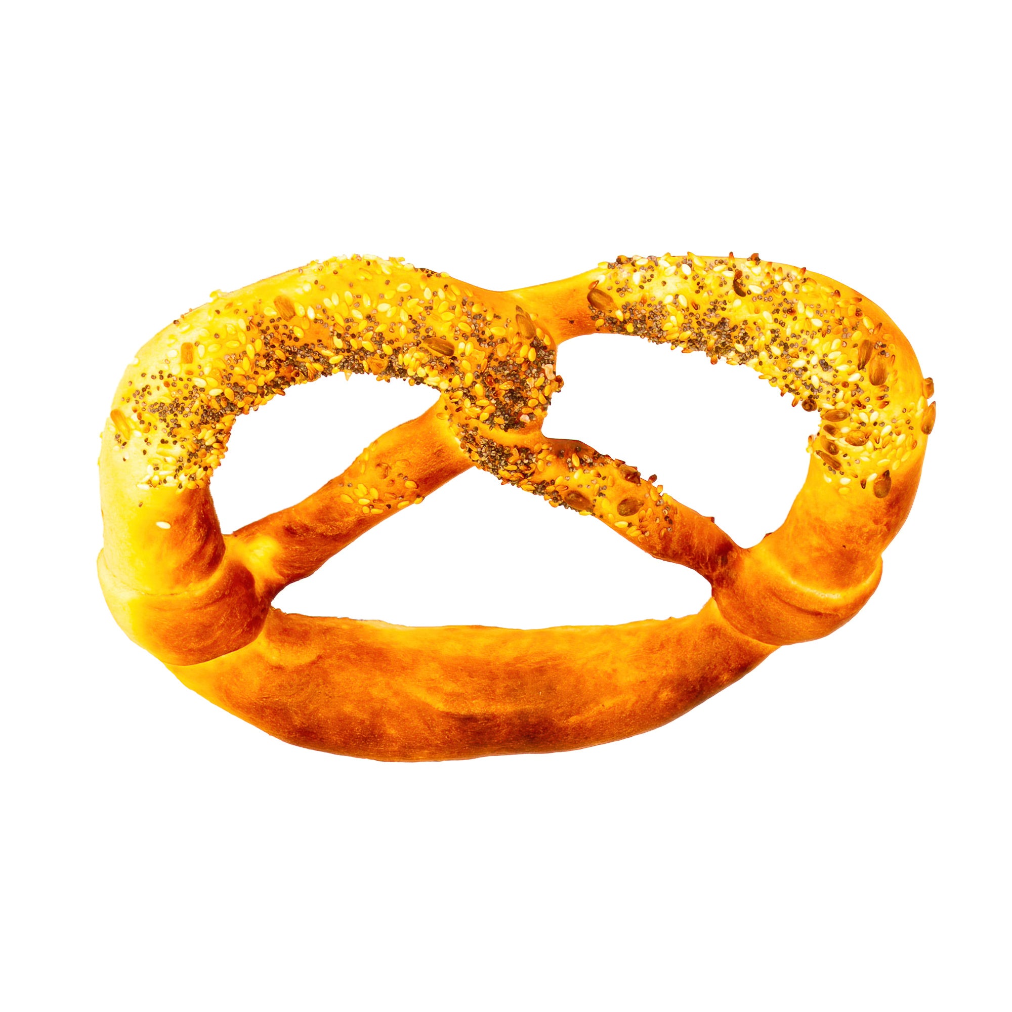 Pretzel met multigranen