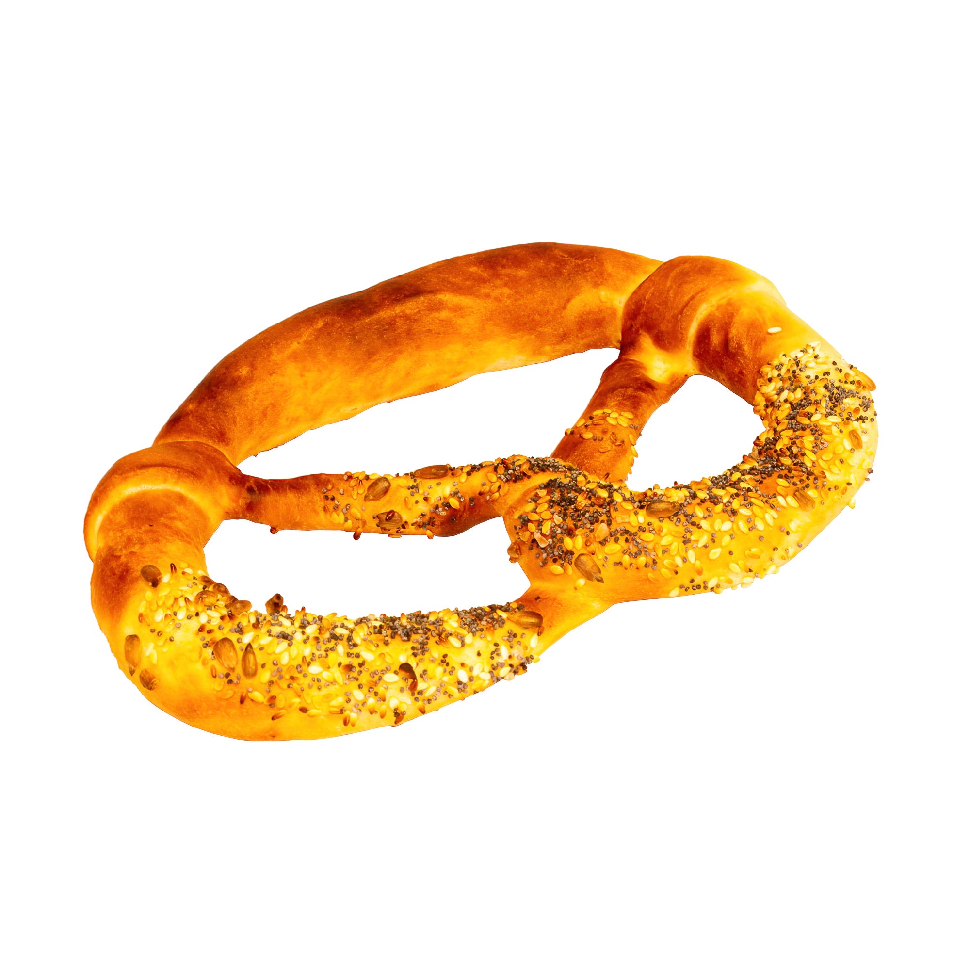 Pretzel met multigranen