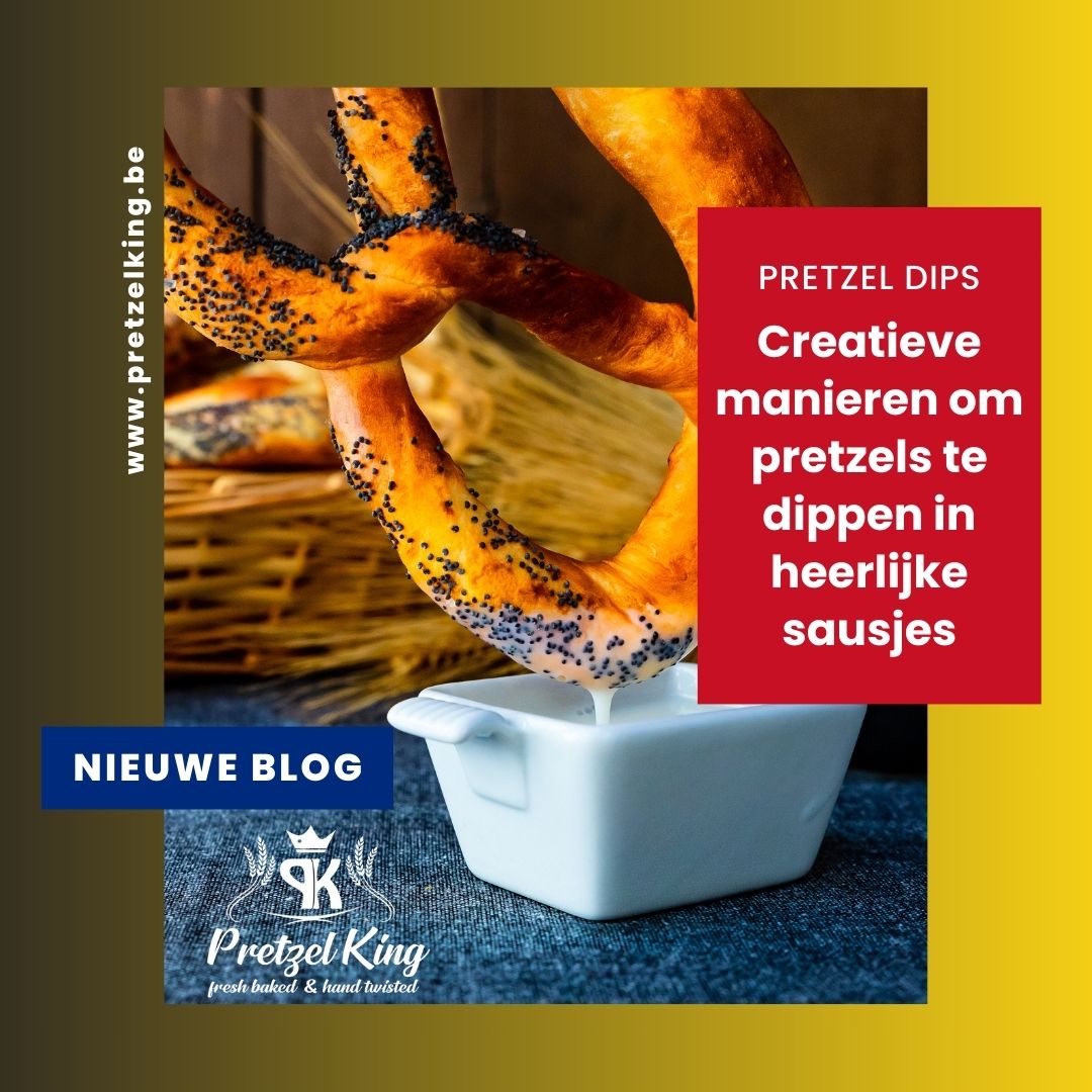 Creatieve Manieren om Pretzels te dippen in heerlijke sausjes - Pretzel King