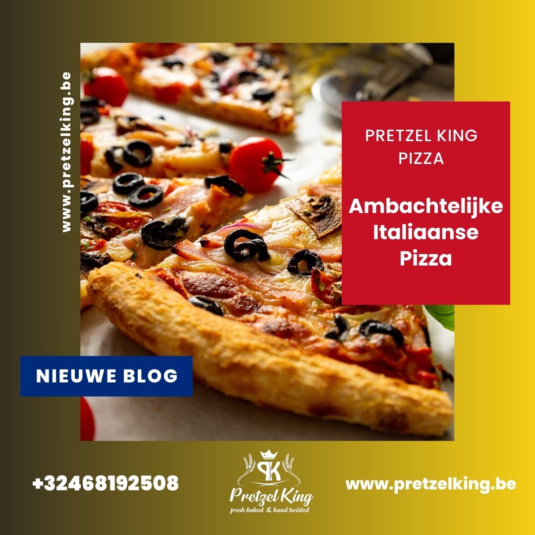 Versgemaakte Pizza van Pretzelking: De Kunst van Ambachtelijke Italiaanse Pizza - Pretzel King