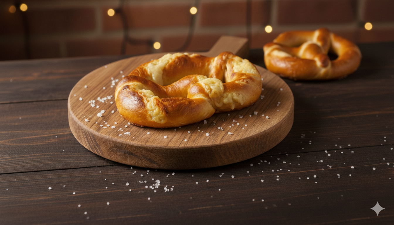 Pretzel met kaas (bestseller)