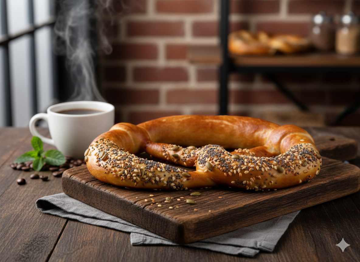 Pretzel met multigranen