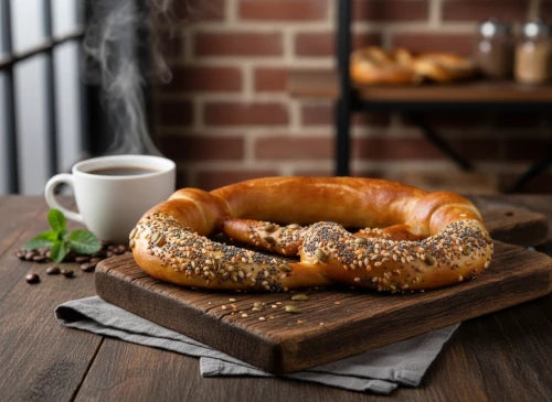 Pretzel met multigranen