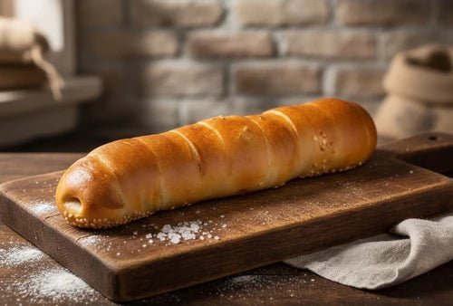 Pretzeldog met kippenworst - Pretzel King