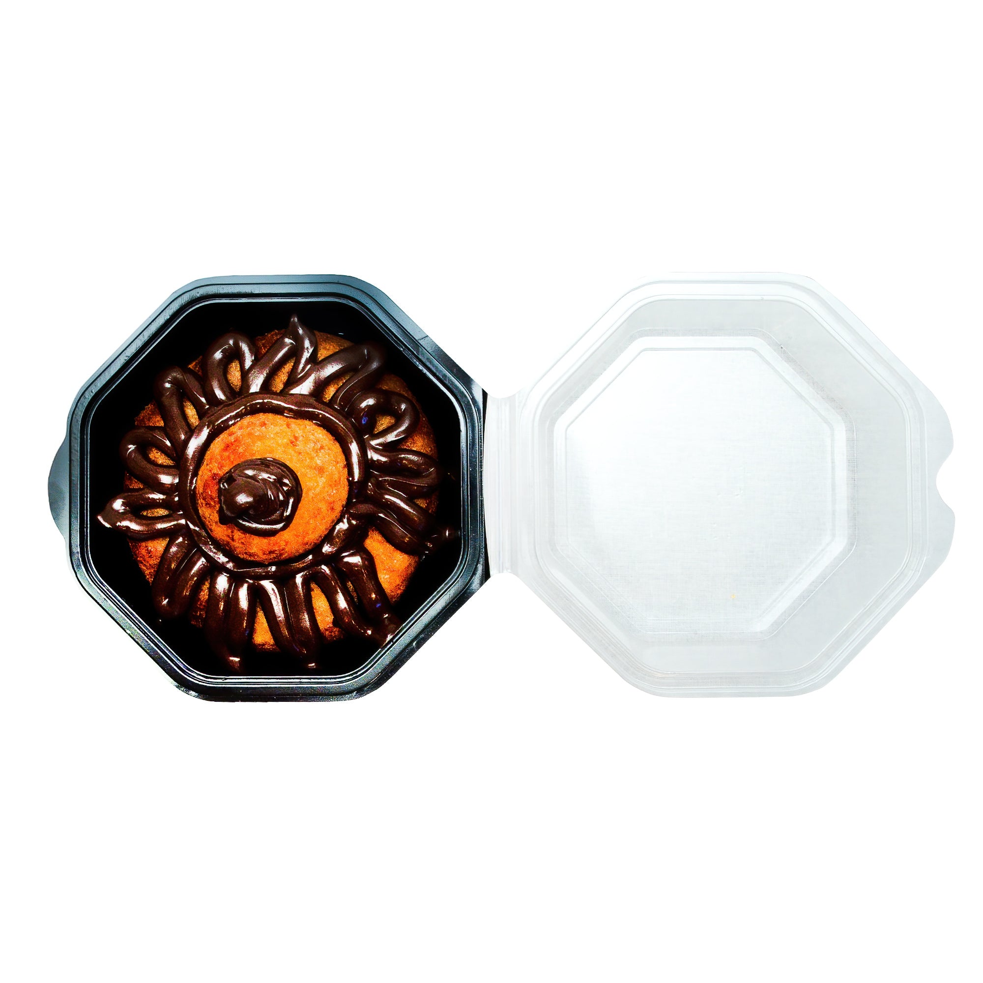 Donut met Belgische chocolade