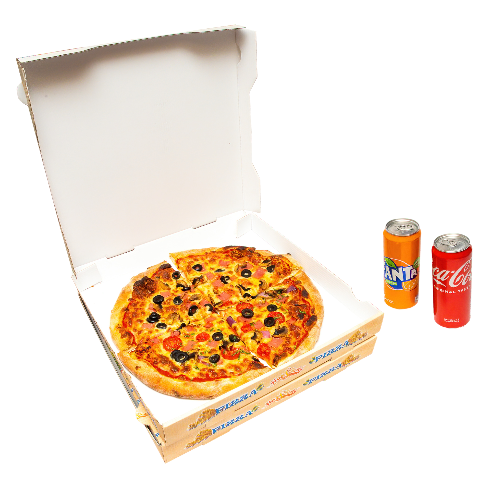 Grote Pizza Menu (bestseller)