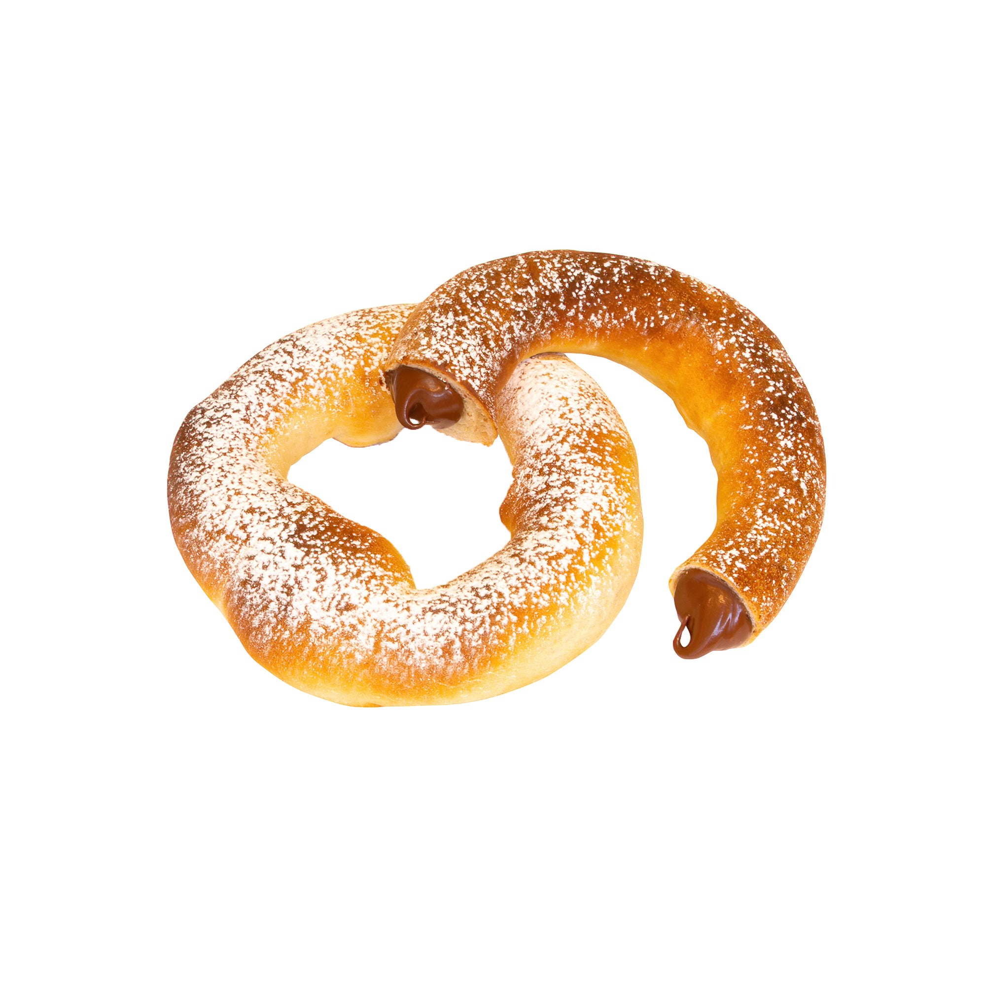 Pretzel met nutella (bestseller)