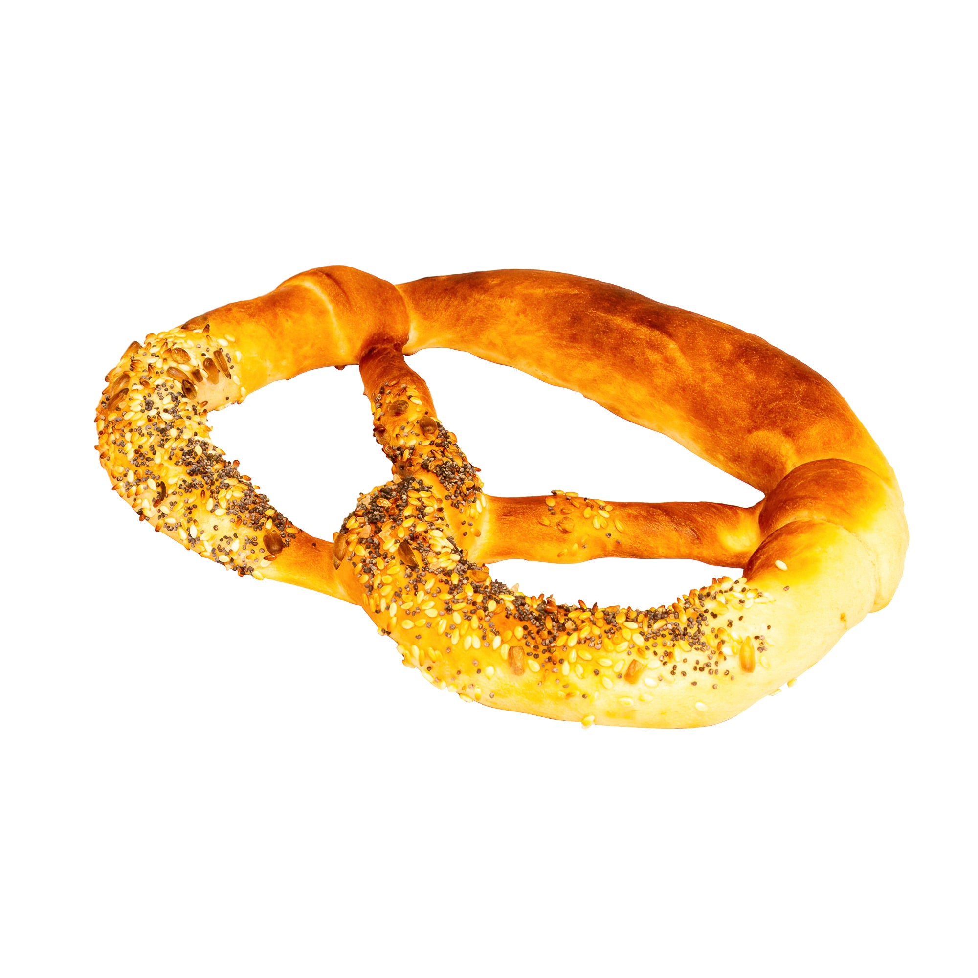 Pretzel met multigranen